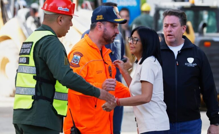 Delcy Rodríguez promete nuevas viviendas antes de que finalice el año tras doble terremoto