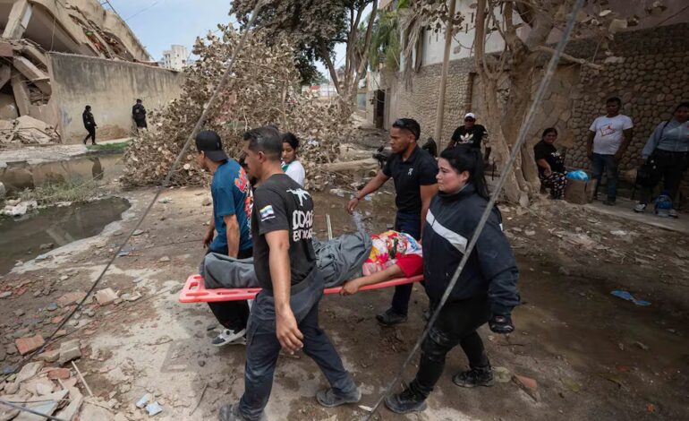 Terremoto en Venezuela: Se elevan a 589 las personas fallecidas y a 2.980 los heridos