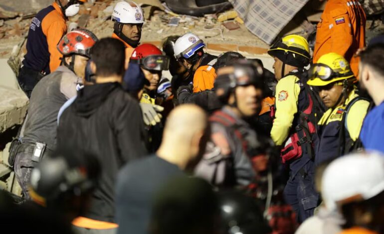 Estados Unidos despliega equipos de rescate en Venezuela tras los terremotos