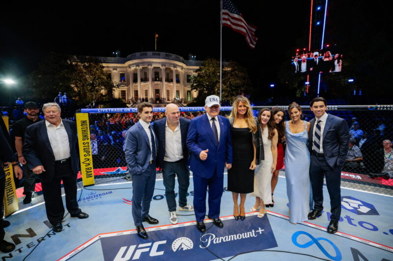 El FBI frustró posible ataque con drones y francotiradores en evento de la UFC para el cumpleaños de Trump