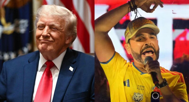Trump dice que De la Espriella será un “gran presidente” y la relación será “mucho mejor”