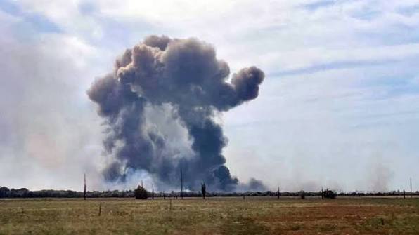 Ucrania asegura haber atacado un aeródromo de base militar rusa en la ocupada Crimea