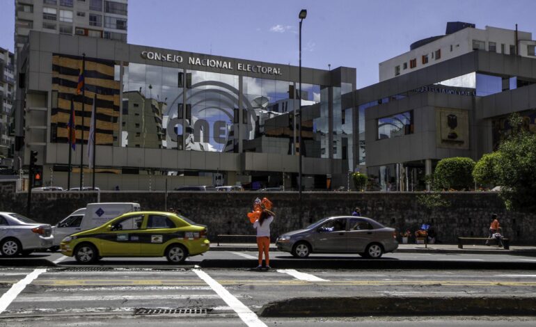 El CNE negó la entrega de formularios para pretendida revocatoria del mandato a Daniel Noboa