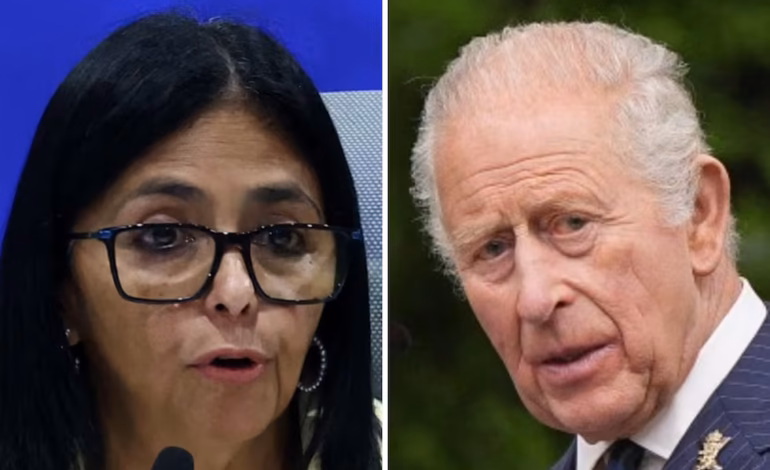 Presidenta de Venezuela pide al rey de Inglaterra liberar oro venezolano para atender terremoto
