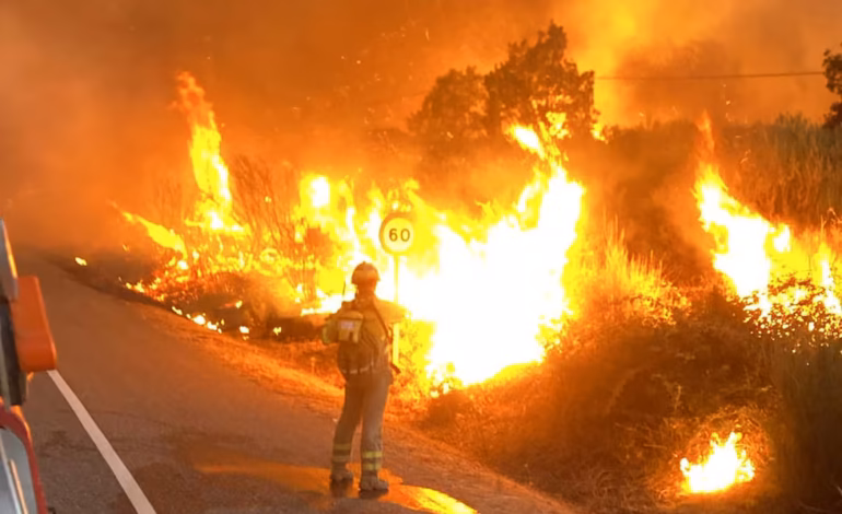 España afronta “horas difíciles” contra el fuego por una nueva ola de calor