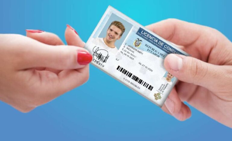 La licencia de conducir podrá obtenerse de otra manera