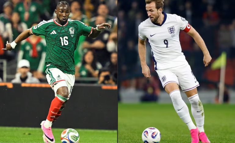 Aztecazo! Inglaterra derrotó a México