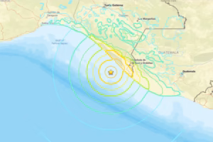 México: Fuerte sismo de magnitud 7.4 se registró frente a las costas de Chiapas
