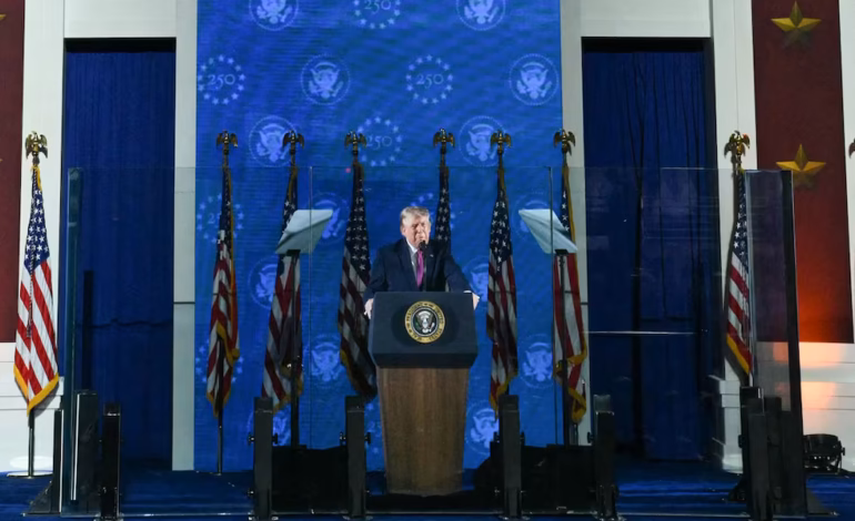 Trump desde el Monte Rushmore: “Estados Unidos es la nación más libre y más fuerte de la historia”