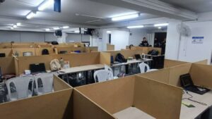 Continúan las investigaciones al call center por presuntas extorsiones, en Quito