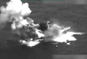 Comando Sur de Estados Unidos destruyó una nave perteneciente a los Choneros
