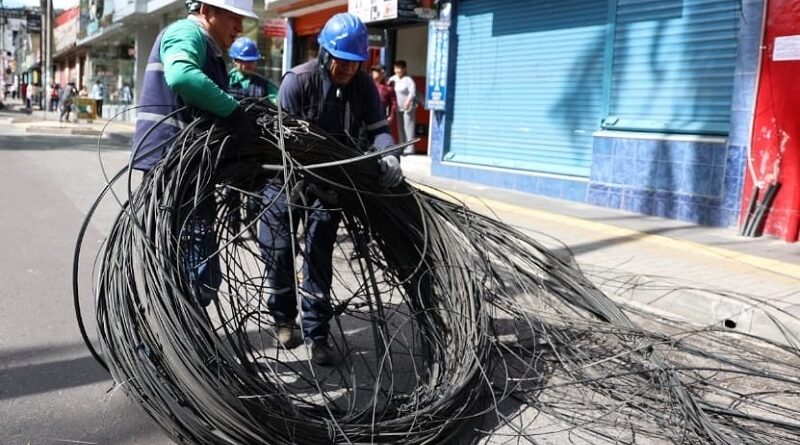 Soterramiento de cables en la Av. de la Prensa esta programado para este miércoles