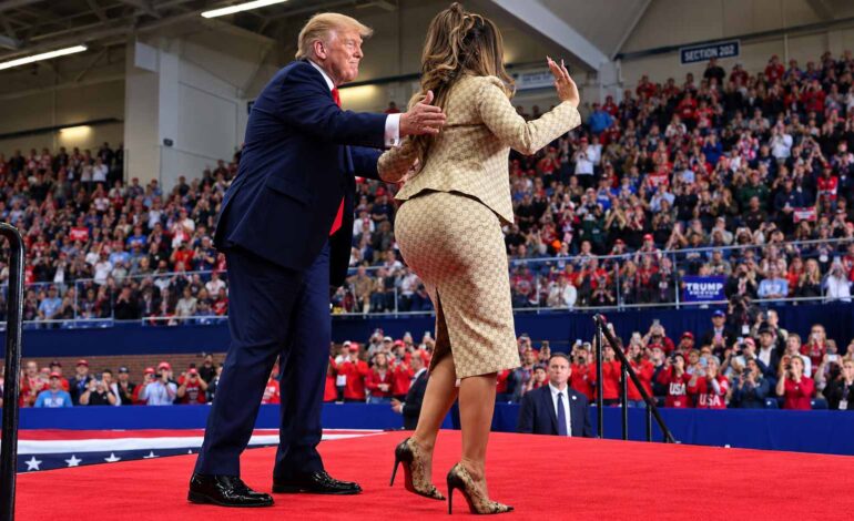 Polémica por el comentario de Donald Trump sobre el trasero de Nicki Minaj que se hizo viral en Michigan