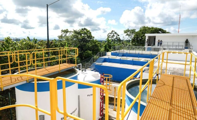 Por fin! Muisne estrena un sistema de agua potable